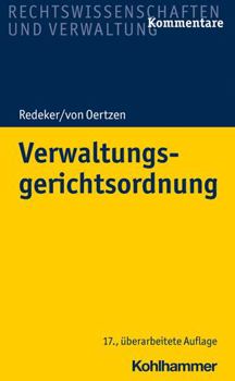 Hardcover Verwaltungsgerichtsordnung [German] Book