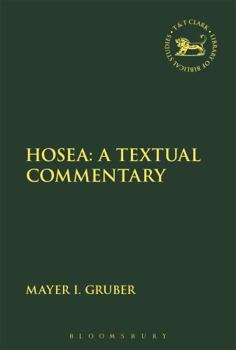 Hardcover Hosea: A Textual Commentary Book