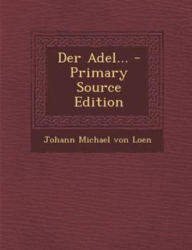 Paperback Der Adel... Book