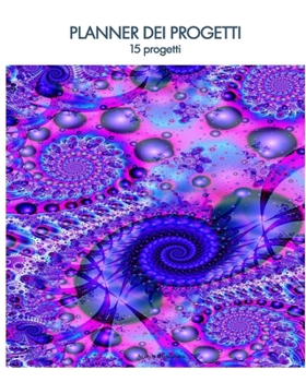 Paperback Planner dei Progetti: 15 progetti [Italian] Book