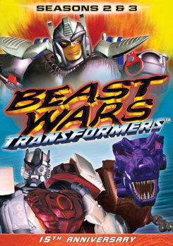DVD Beast Wars Transformers: Seasons 2 & 3 Book