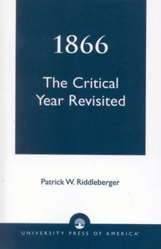 Paperback 1866: The Critical Year Revisited Book