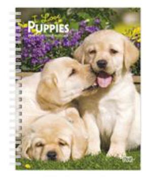 Calendar I Love Puppies 2019 6 x 7.75 Inch Weekly Engagement Calendar, Animals Dog Breeds Puppies Book