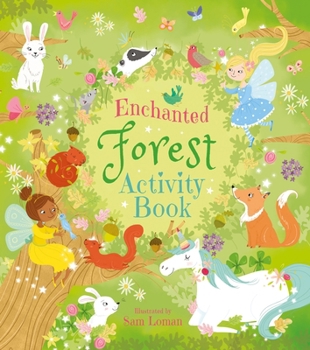 Paperback Enchanted Forest Activity Book