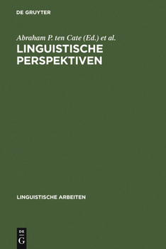 Hardcover Linguistische Perspektiven [German] Book