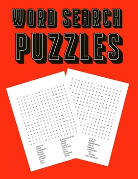 Paperback Word Search Puzzles: 125 Word Search Puzzles Book