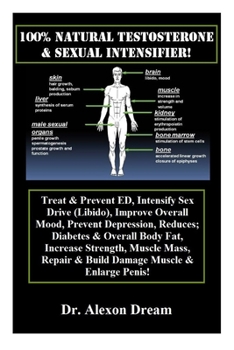100% Natural Testosterone & Sexual Intensifier!: Treat & Prevent ED, Intensify Sex Drive (Libido), Improve Overall Mood, Prevent Depression, Reduces; ... Repair & Build Damage Muscle & Enlarge...