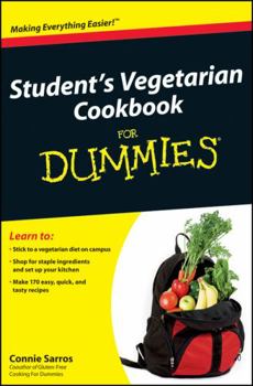 Paperback Student's Vegetarian Cookbook Book