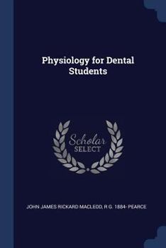 Paperback Physiology for Dental Students Book