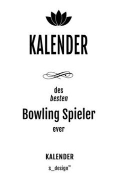 Kalender für Bowling Spieler: Wochen-Planer 2020 / Tagebuch / Journal für das ganze Jahr: Platz für Notizen, Planung / Planungen / Planer,  Erinnerungen und Sprüche (German Edition)
