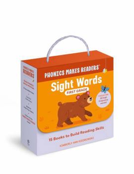 Paperback Phonics Makes Readers: Sight Words First Grade: 15 Books to Build Reading Skills Book