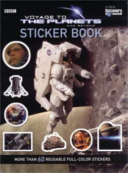 Paperback Voyage to the Planets and Beyond Sticker Book