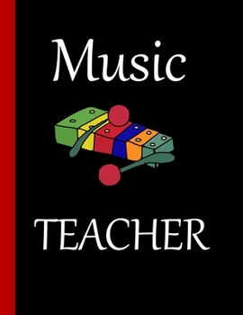 Paperback Music Teacher: Notebook for Teachers Book