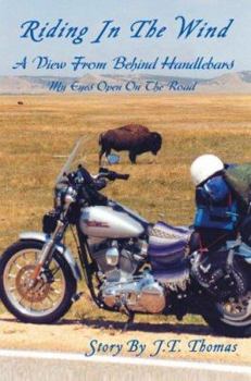 Paperback Riding in the Wind: A View From Behind Handlebars Book