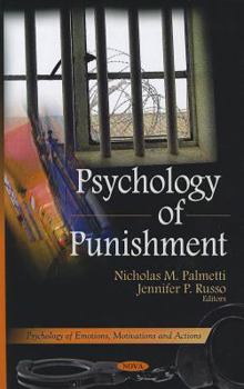 Hardcover Psychology of Punishment Book