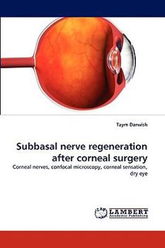 Paperback Subbasal nerve regeneration after corneal surgery Book