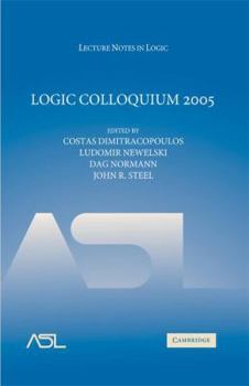 Hardcover Logic Colloquium 2005 Book