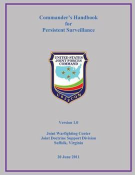 Paperback Commander's Handbook for Persistent Surveillance Book