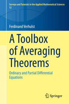 Paperback A Toolbox of Averaging Theorems: Ordinary and Partial Differential Equations Book