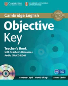 Hardcover Objective Key Teacher's Book with Teacher's Resources Audio CD/CD-ROM Book