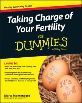 Paperback Taking Charge of Your Fertility for Dummies Book