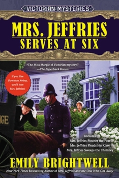 Paperback Mrs. Jeffries Serves at Six Book