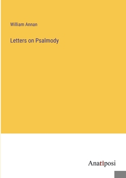 Paperback Letters on Psalmody Book