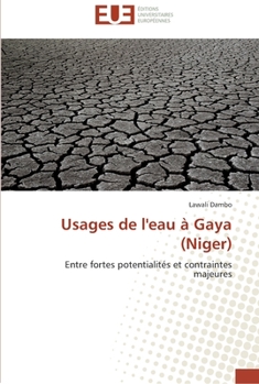 Paperback Usages de l'eau à gaya (niger) [French] Book