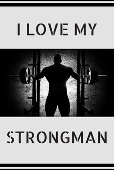 Paperback Strongman: Strongman Notebook; Strongwomen Notebook; Strongman Training; Strongman Books; Weights Training Notebook; 6x9inch Note Book