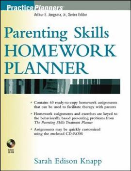 Paperback Parenting Skills Homework Planner [With CDROM] Book