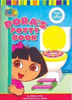 Hardcover Dora's Potty Book. by Melissa Torres Book