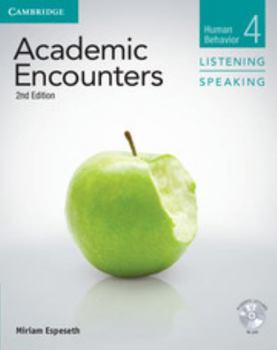 Hardcover Academic Encounters Level 4 Student's Book Listening and Speaking with DVD Book