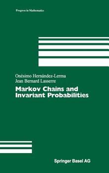 Hardcover Markov Chains and Invariant Probabilities Book