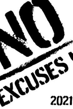 Paperback 2021 Diary - Tough Love - No Excuses Book