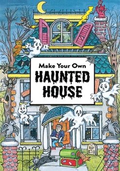 Paperback Make Your Own Haunted House with 36 Stickers Book