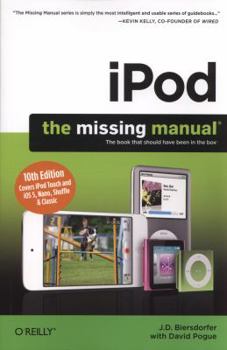 Paperback iPod: The Missing Manual Book