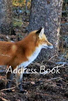 Paperback Address Book: Colorado Red Fox Book