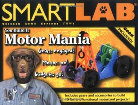 Paperback SMARTLAB: You Build It - Motor Mania Book