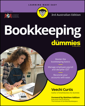 Paperback Bookkeeping for Dummies AUS 3rd Edition Book