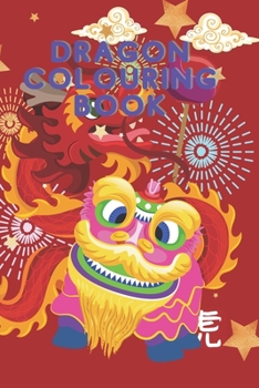 Paperback Dragon Colouring Book