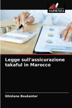 Paperback Legge sull'assicurazione takaful in Marocco [Italian] Book
