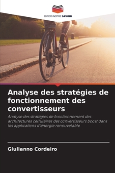 Paperback Analyse des stratégies de fonctionnement des convertisseurs [French] Book