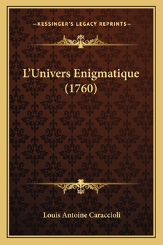 Paperback L'Univers Enigmatique (1760) [French] Book