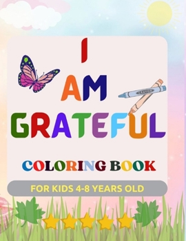 Paperback Grateful Coloring Book For Kids 4-8 Years Old Book