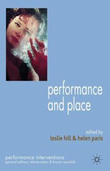 Paperback Performance and Place Book