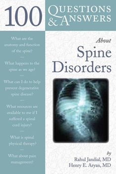Paperback 100 Q&as about Spine Disorders Book