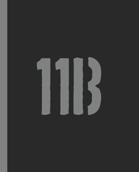 11B: A Blank Lined Composition Book for an Army Infantryman