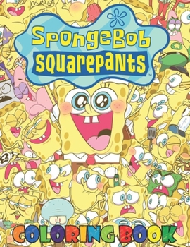 Paperback Spongebob Coloring Book: Easy Coloring For Kids Ages 4-8 Book
