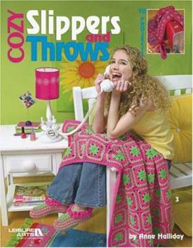 Paperback Cozy Slippers and Throws: 10 Projects Book