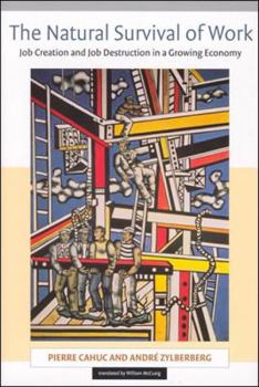 Paperback The Natural Survival of Work: Job Creation and Job Destruction in a Growing Economy Book
